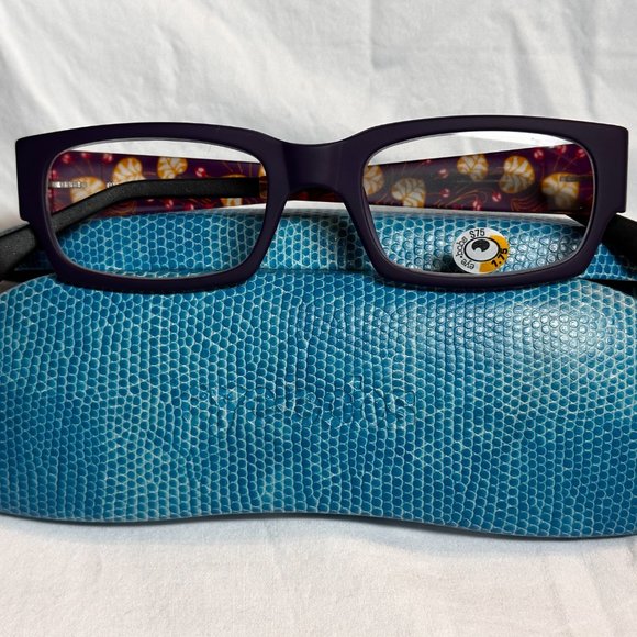 EyeBobs Designer Eyeglasses_Peccadillo_Flex Hinges_Purple_+1.75 - Picture 2 of 6